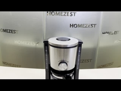 Homezest CM-338BEA damla kahve makinesi paslanmaz kahve bira elektrikli kahve makinesi