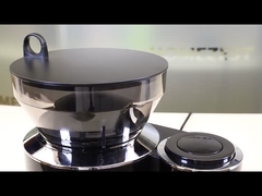 Elektronik Ölçekli Homezest GD6001T 200g Kapasiteli Elektrikli Kahve Öğütücü Makinesi